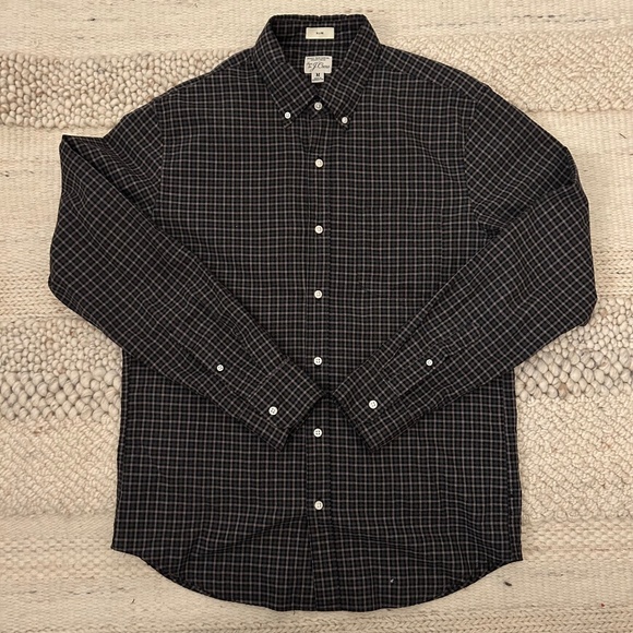 J.Crew NWOT Secret Wash Shirt - Medium Tall - Picture 3 of 5